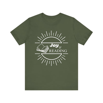 Joy and Reading Tshirt