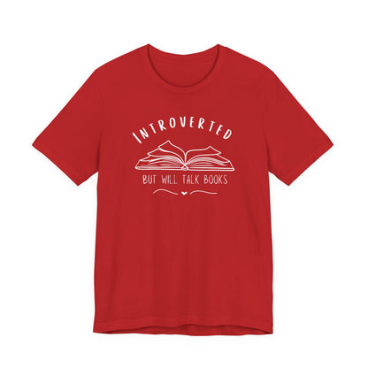 Introverted Bookish TShirt
