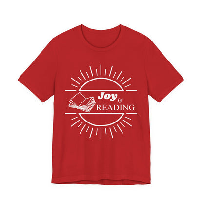Joy and Reading Tshirt