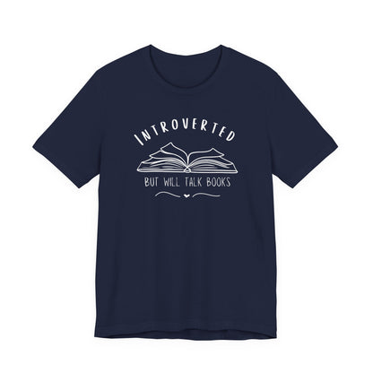 Introverted Bookish TShirt