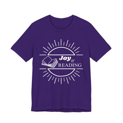 Joy and Reading Tshirt