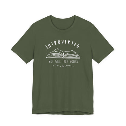 Introverted Bookish TShirt