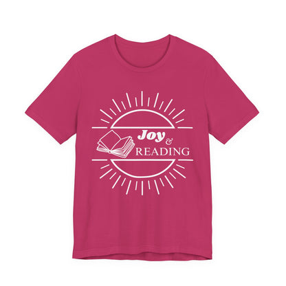 Joy and Reading Tshirt