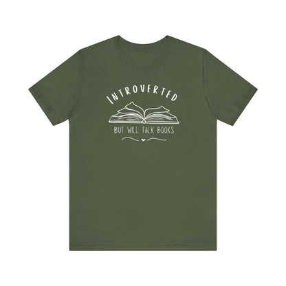 Introverted Bookish TShirt
